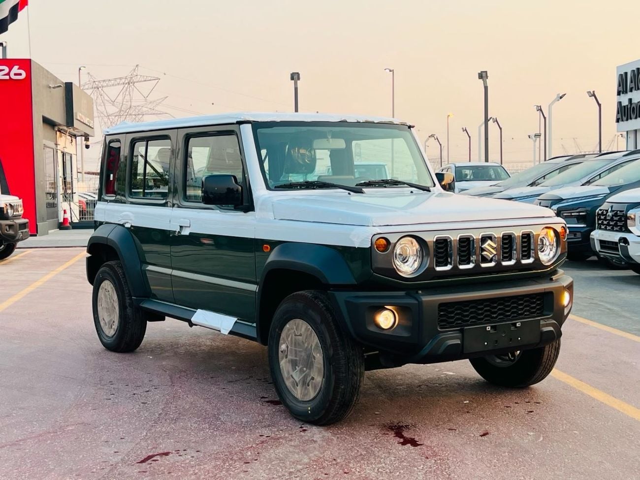 Suzuki Jimny 1.5 л 2026 г. Зелёный