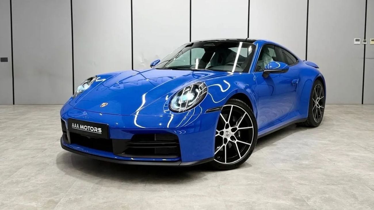 Porsche 911 3.0 л 2026 г. Синий
