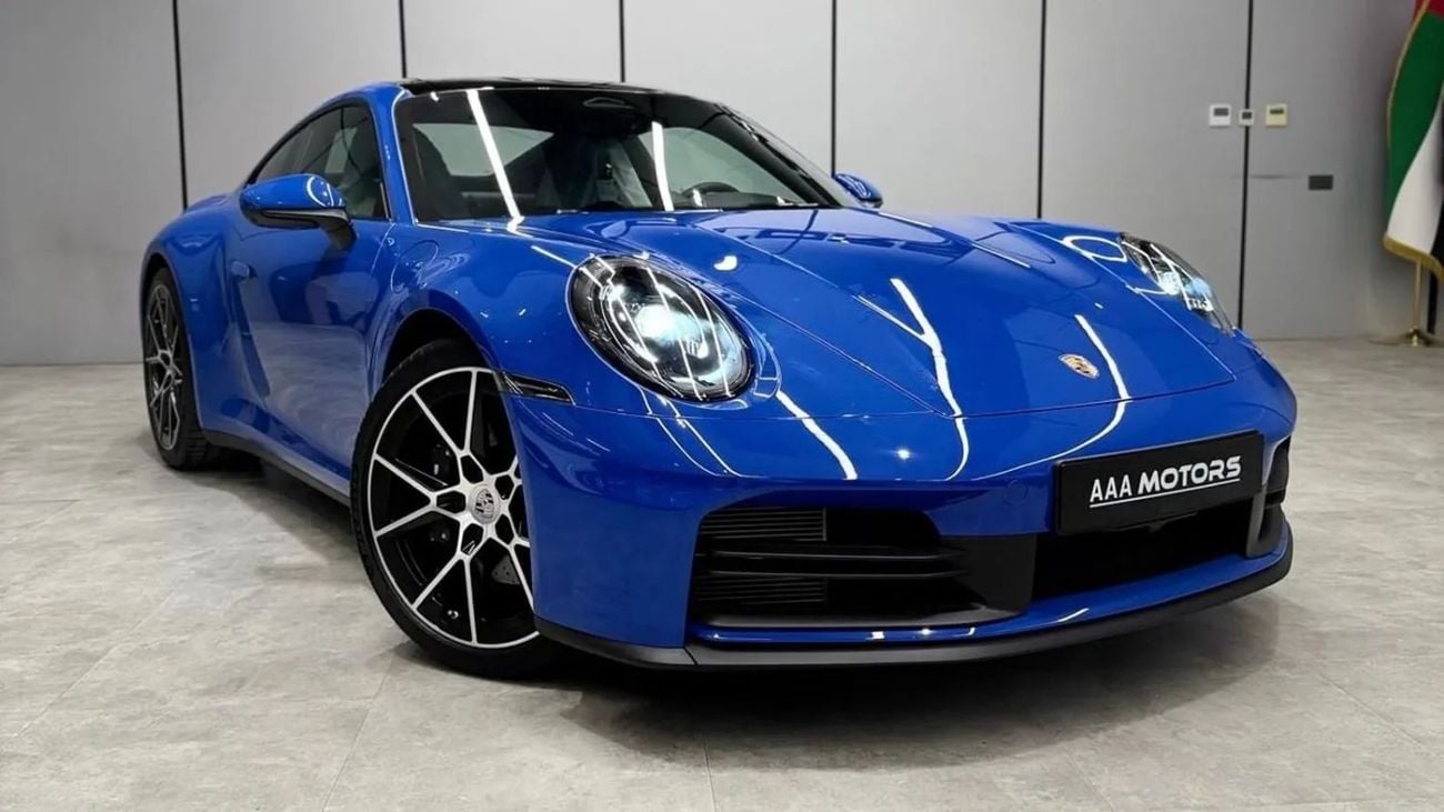 Porsche 911 3.0 л 2026 г. Синий
