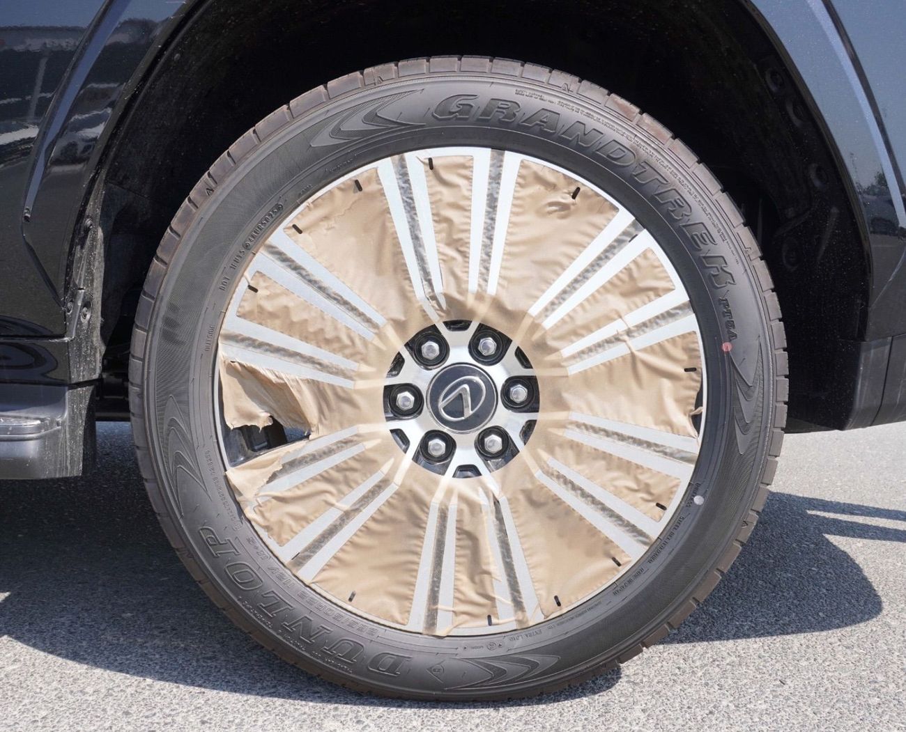Lexus LX600 3.5 л 2026 г. Чёрный