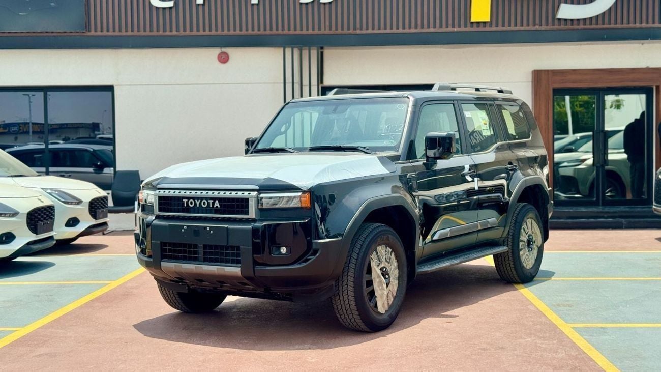 Toyota Prado 2.4 л 2026 г. Чёрный