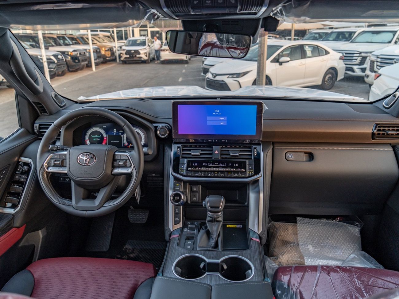 Toyota Land Cruiser 3.5 л 2026 г. Чёрный