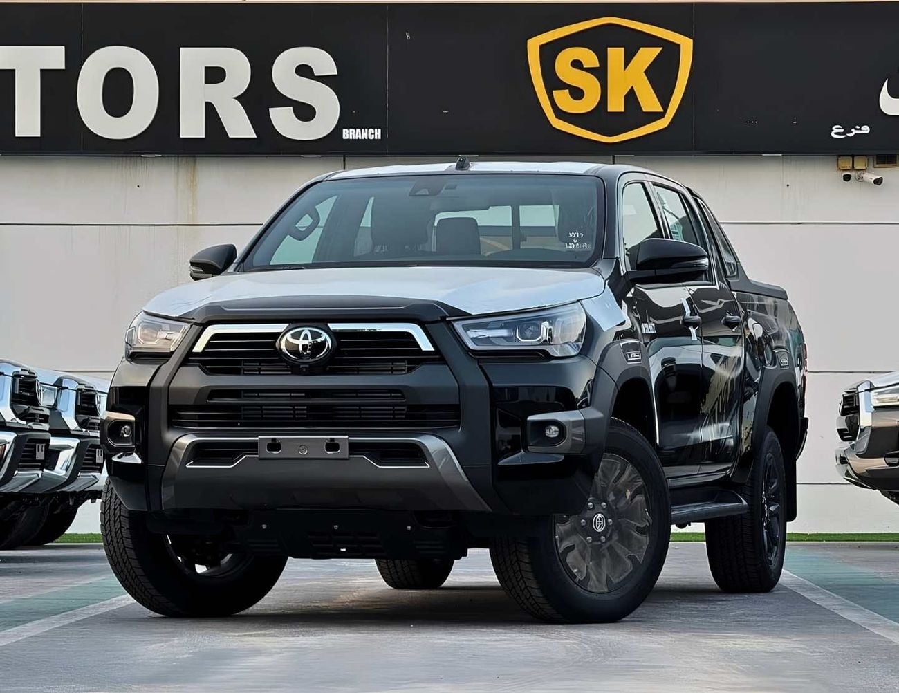 Toyota Hilux 2.8 л 2026 г. Чёрный