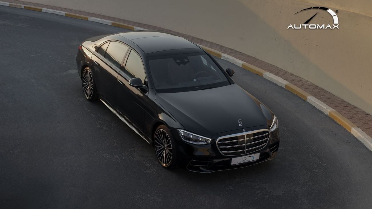 Mercedes Benz S450 3.0 л 2026 г. Чёрный