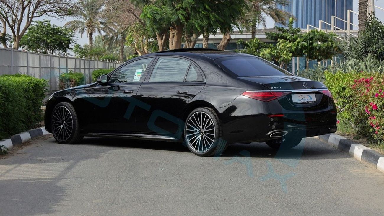 Mercedes Benz S450 3.0 л 2026 г. Чёрный