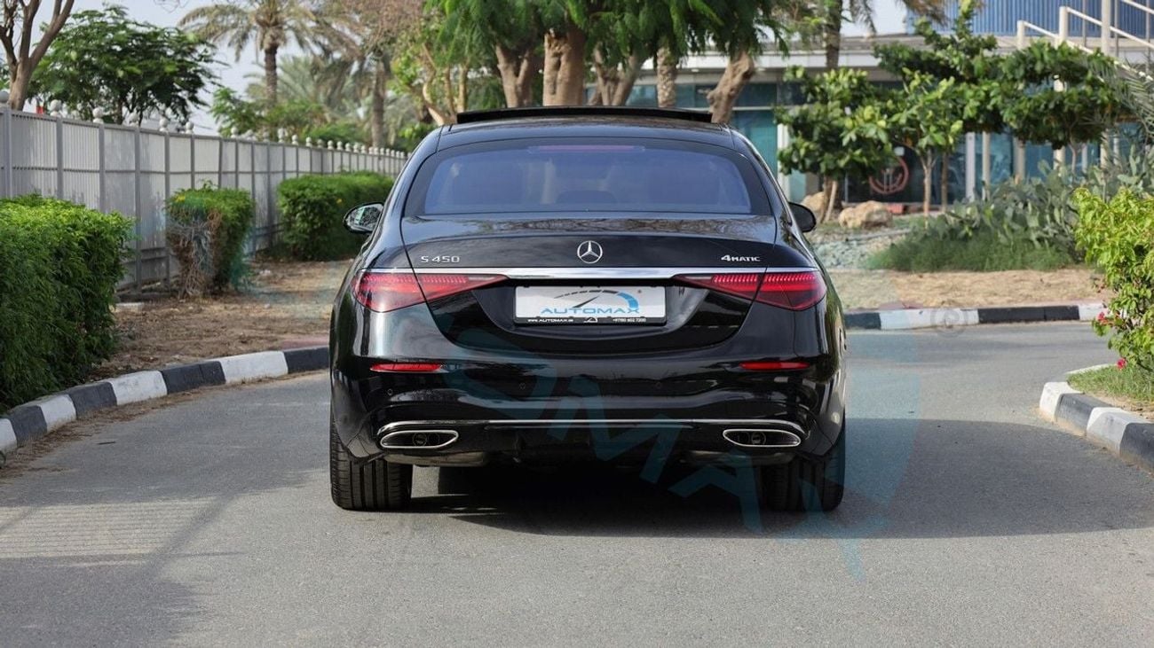 Mercedes Benz S450 3.0 л 2026 г. Чёрный