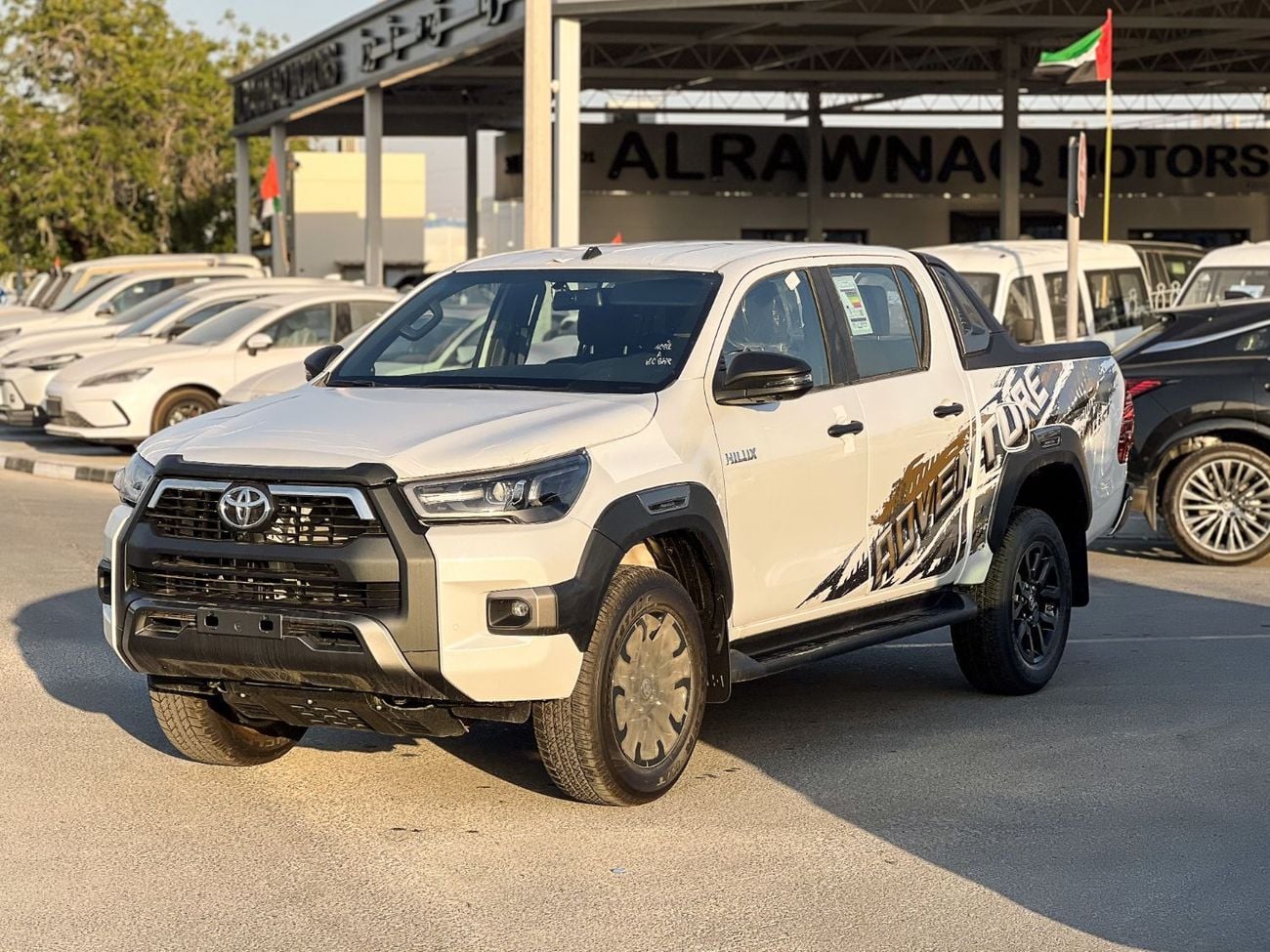 Toyota Hilux 2.8 л 2026 г. Белый