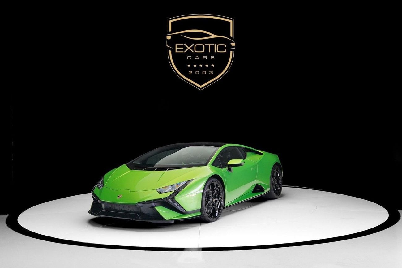 Lamborghini Huracan 5.2 л 2024 г. Зелёный, пробег 20 км