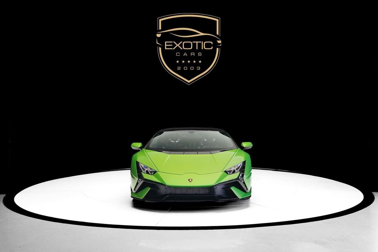 Lamborghini Huracan 5.2 л 2024 г. Зелёный, пробег 20 км