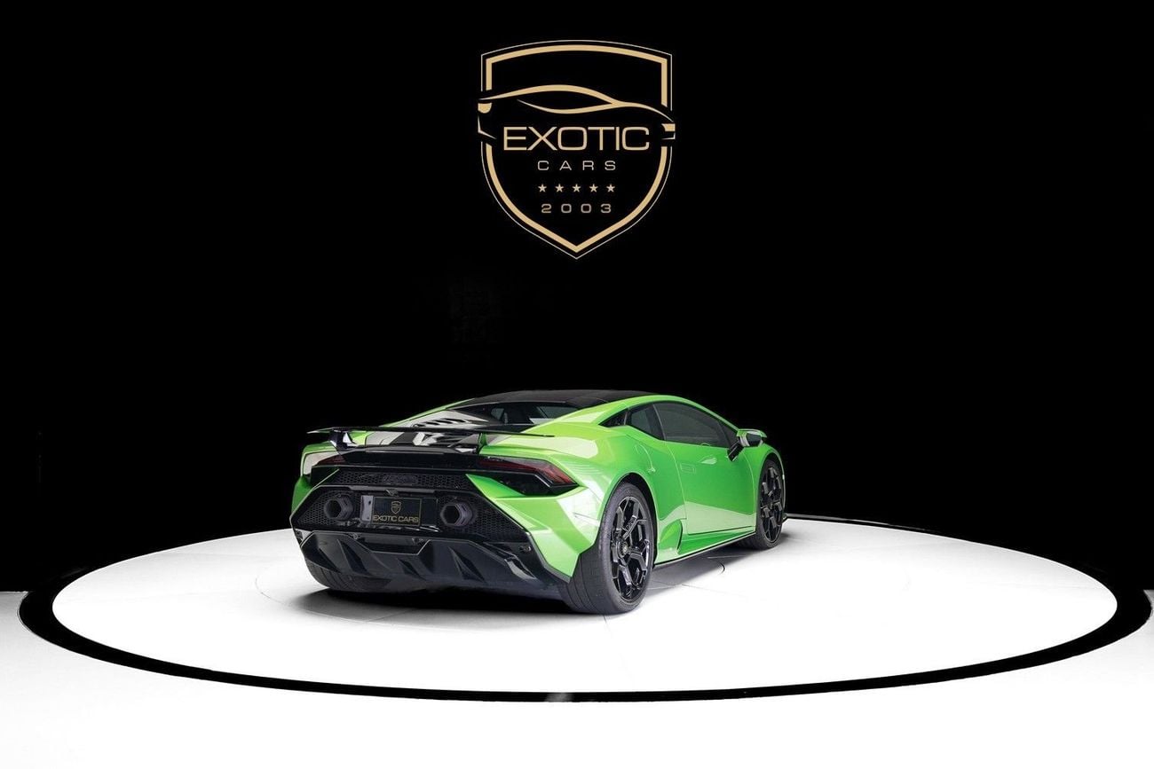 Lamborghini Huracan 5.2 л 2024 г. Зелёный, пробег 20 км