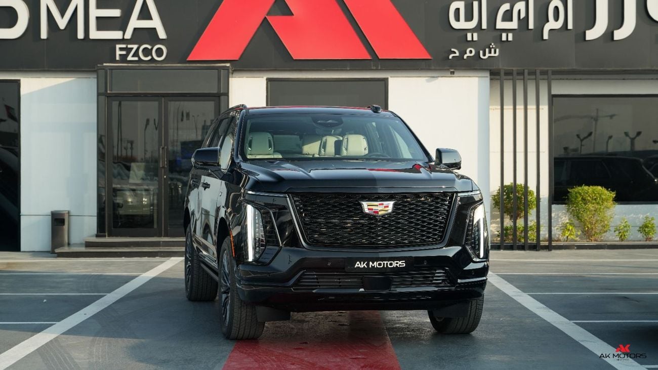 Cadillac Escalade 6.2 л 2026 г. Чёрный