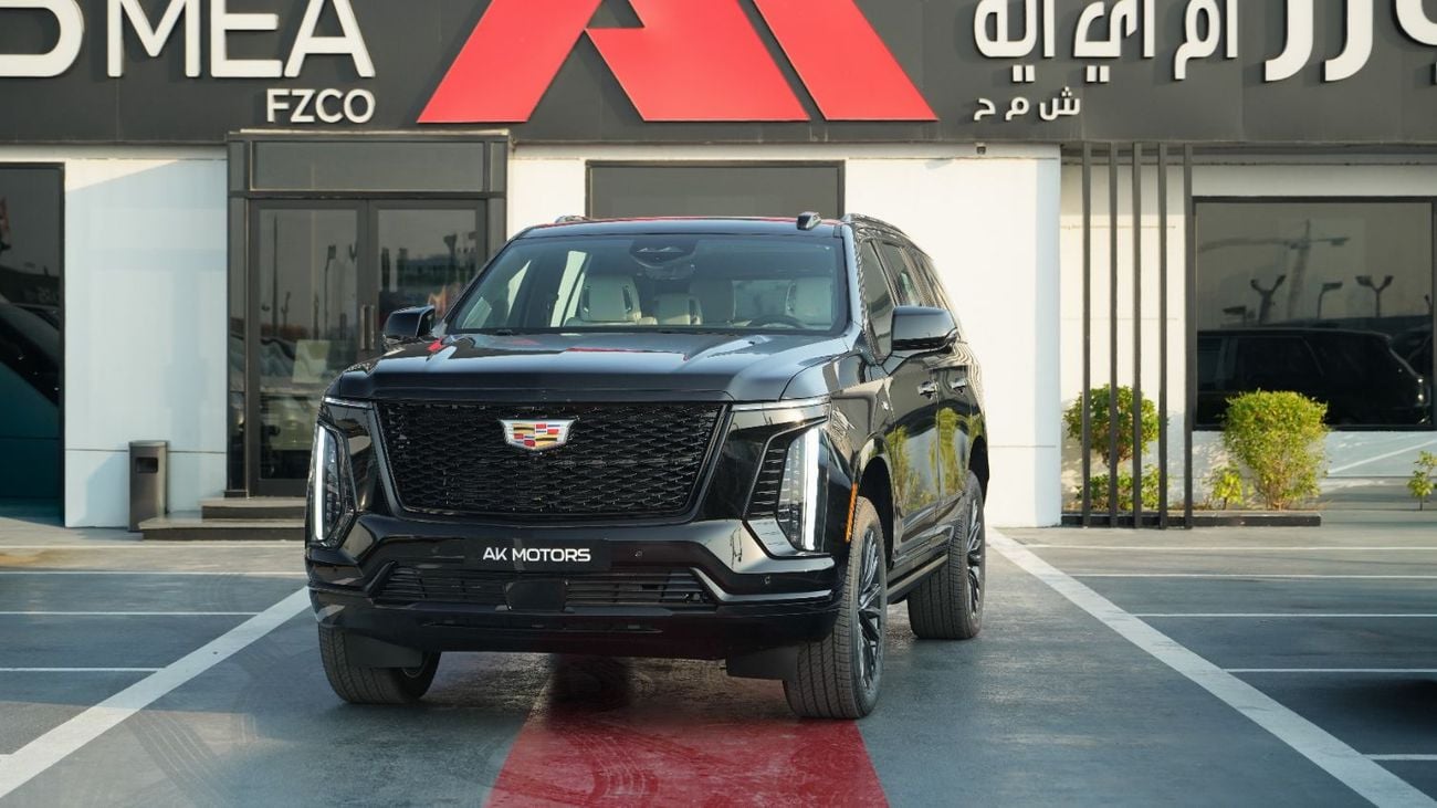 Cadillac Escalade 6.2 л 2026 г. Чёрный