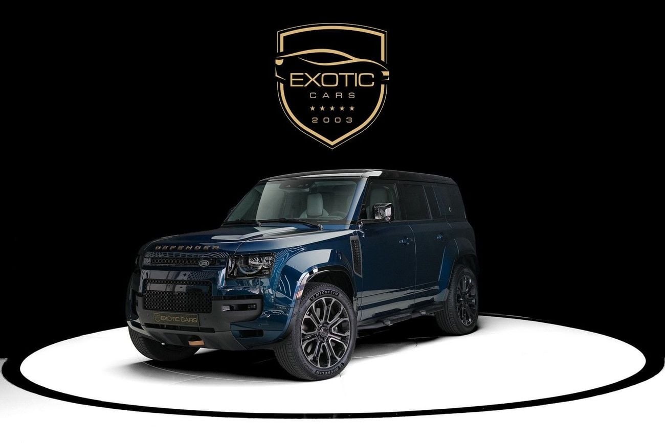 Land Rover Defender 110 4.4 л 2026 г. Синий, пробег 30 км