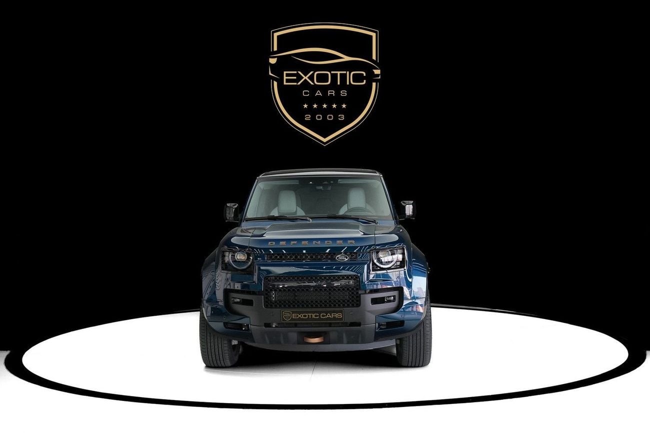Land Rover Defender 110 4.4 л 2026 г. Синий, пробег 30 км