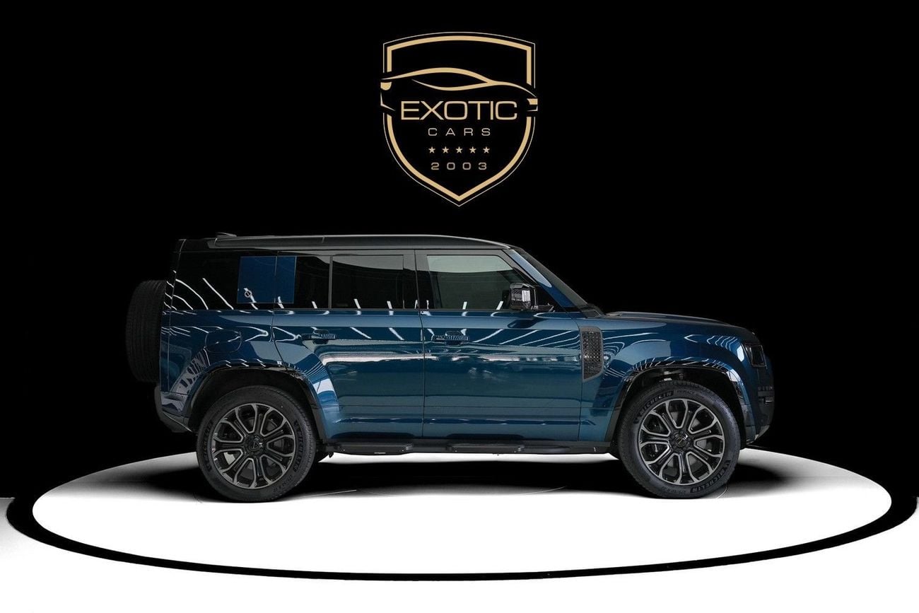Land Rover Defender 110 4.4 л 2026 г. Синий, пробег 30 км