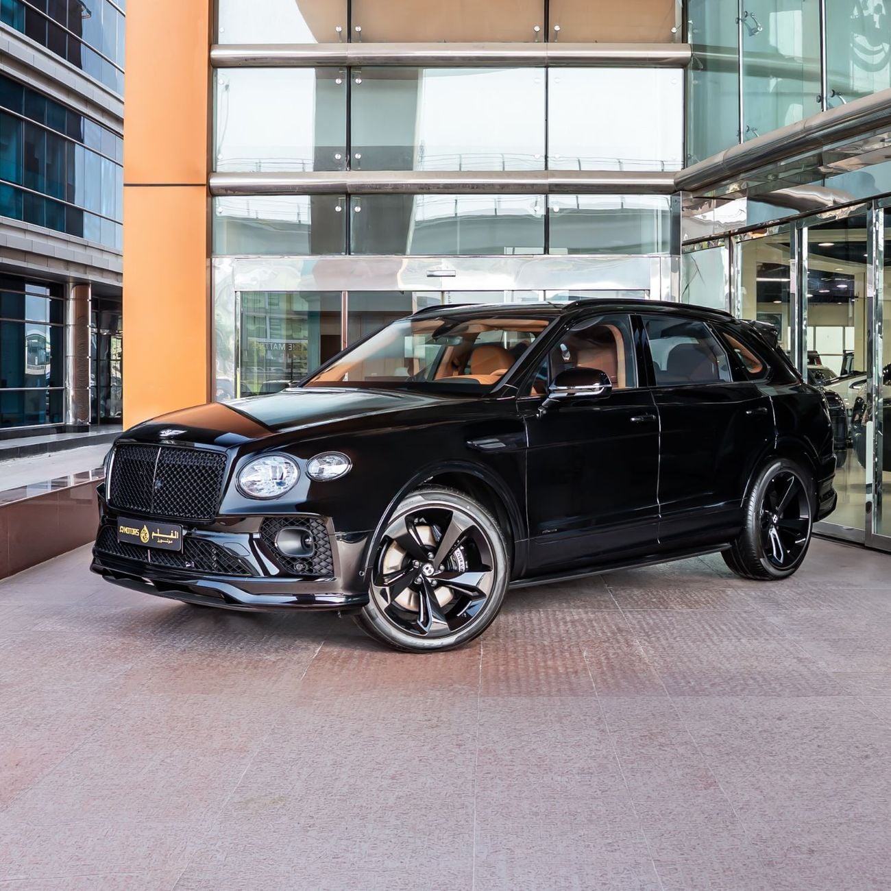 Bentley Bentayga 4.0 л 2023 г. Чёрный, пробег 68 км