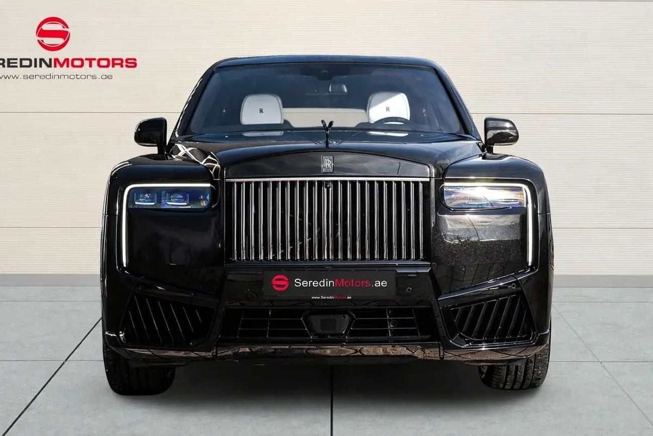 Rolls Royce Cullinan 4.0 л 2026 г. Чёрный, пробег 50 км