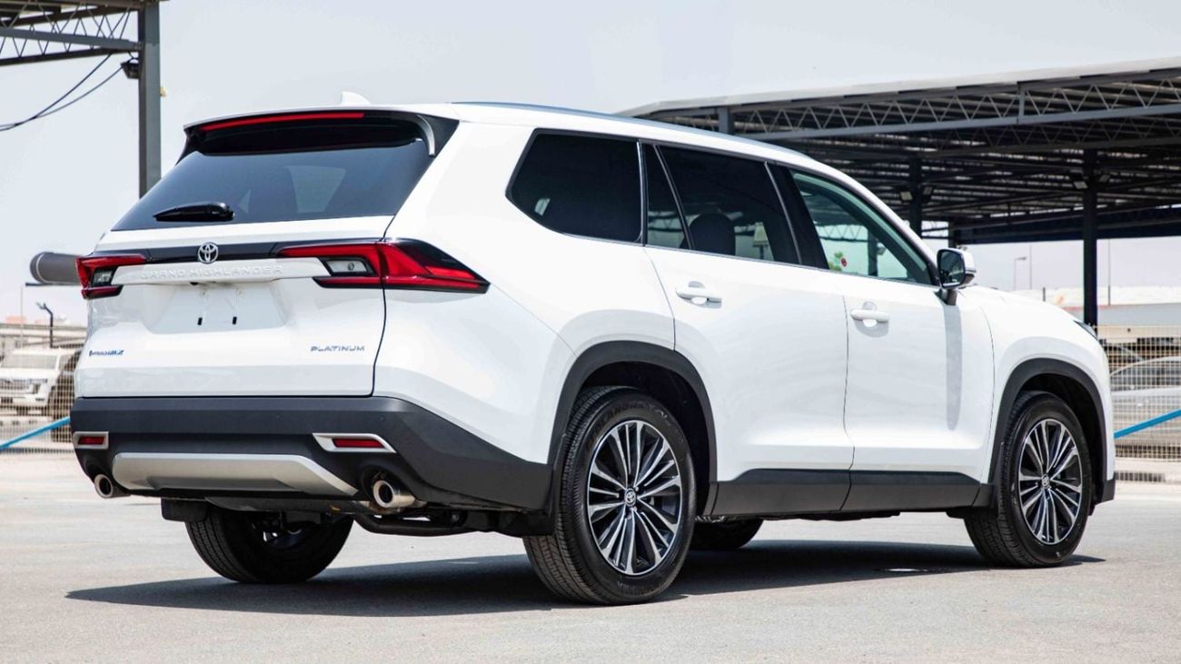 Toyota Grand Highlander 2.4 л 2026 г. Белый
