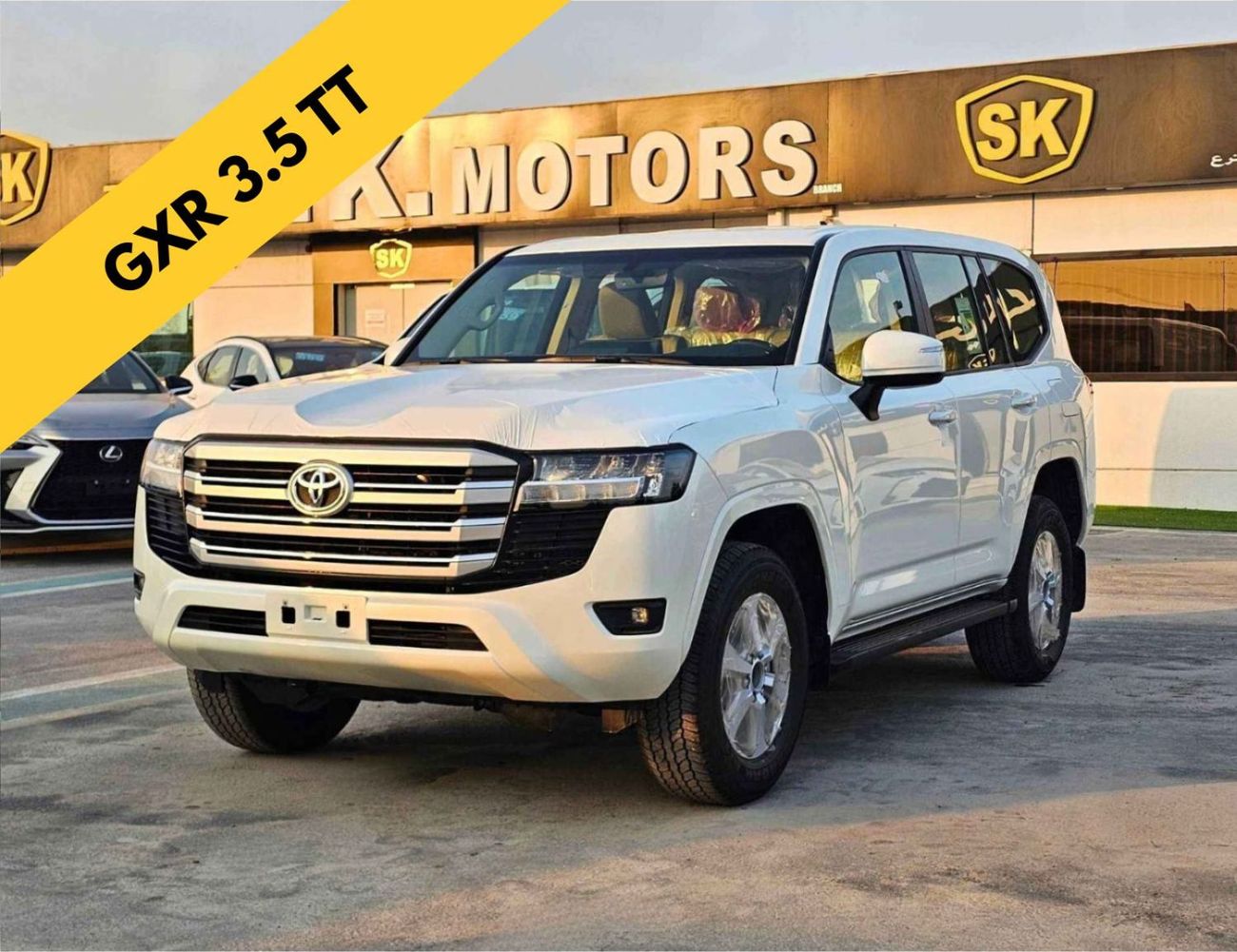 Toyota Land Cruiser 3.5 л 2026 г. Белый