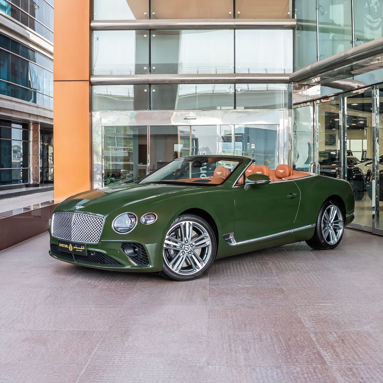 Bentley Continental GT 4.0 л 2023 г. Зелёный, пробег 142 км