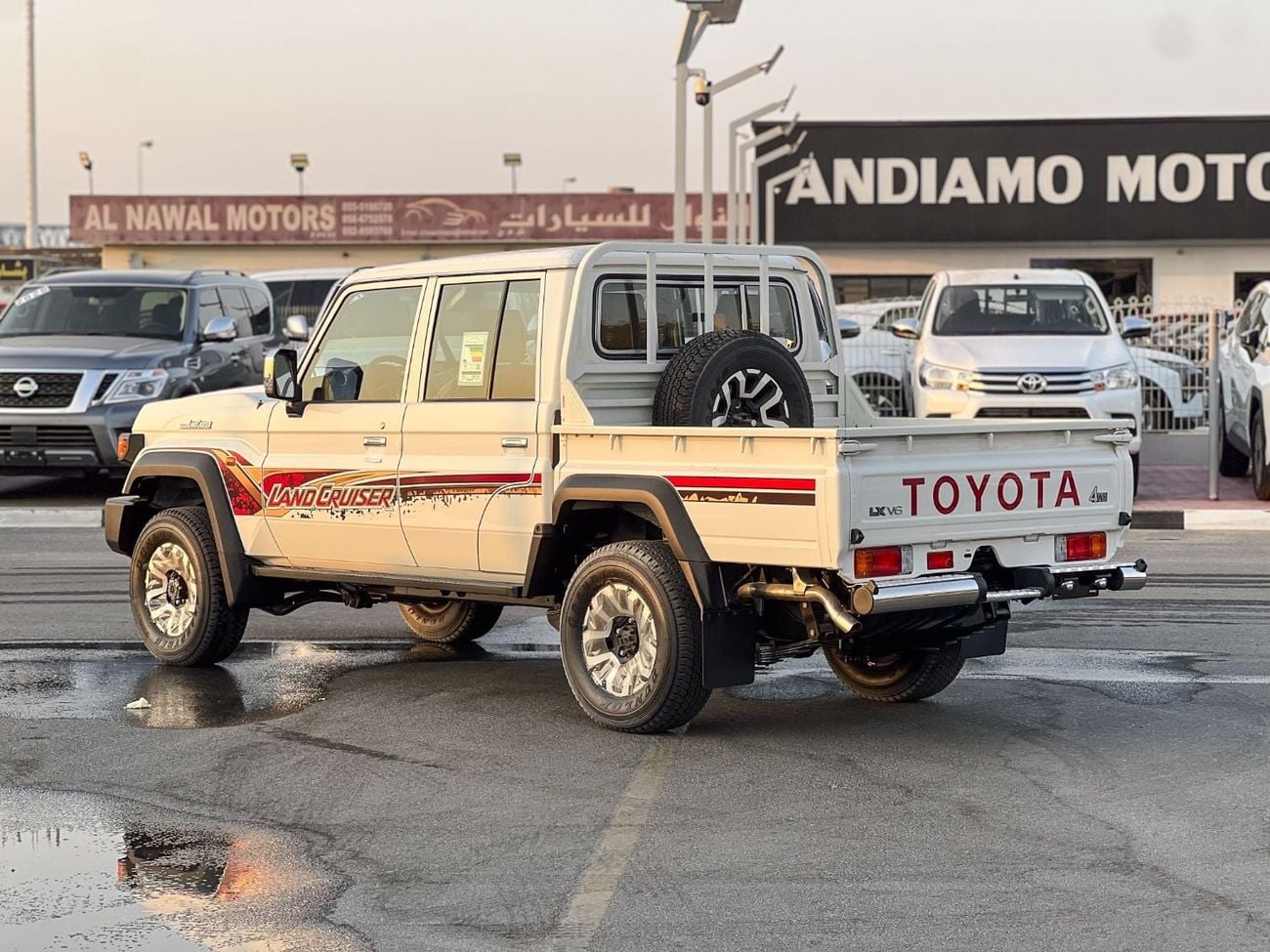 Toyota Land Cruiser Pick Up 4.0 л 2026 г. Белый