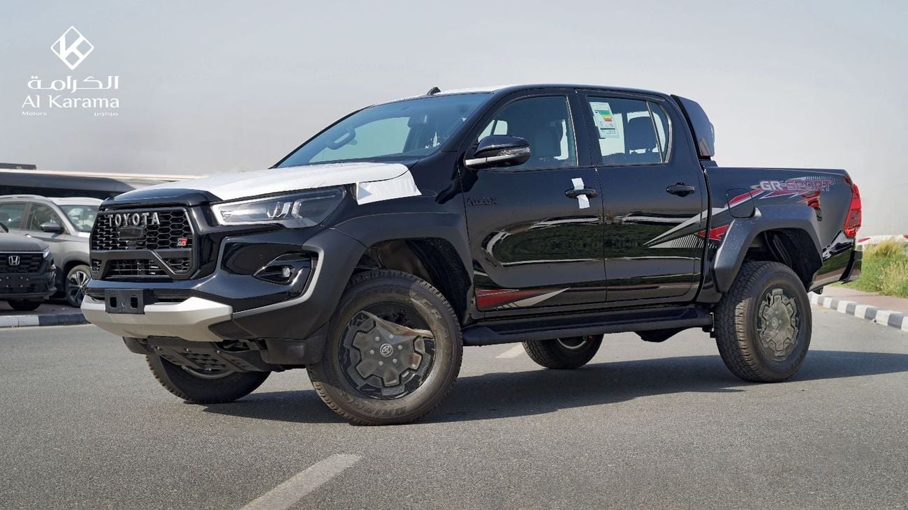 Toyota Hilux 2.8 л 2026 г. Чёрный