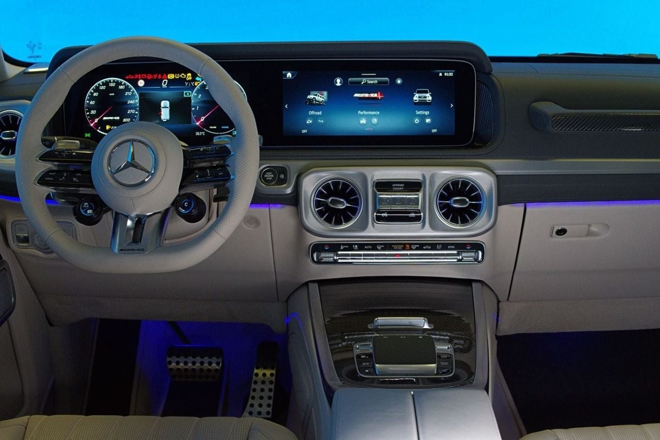 Mercedes Benz G63 AMG 4.0 л 2026 г. Белый