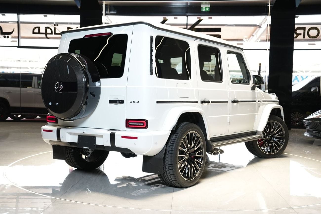 Mercedes Benz G63 AMG 4.0 л 2026 г. Белый