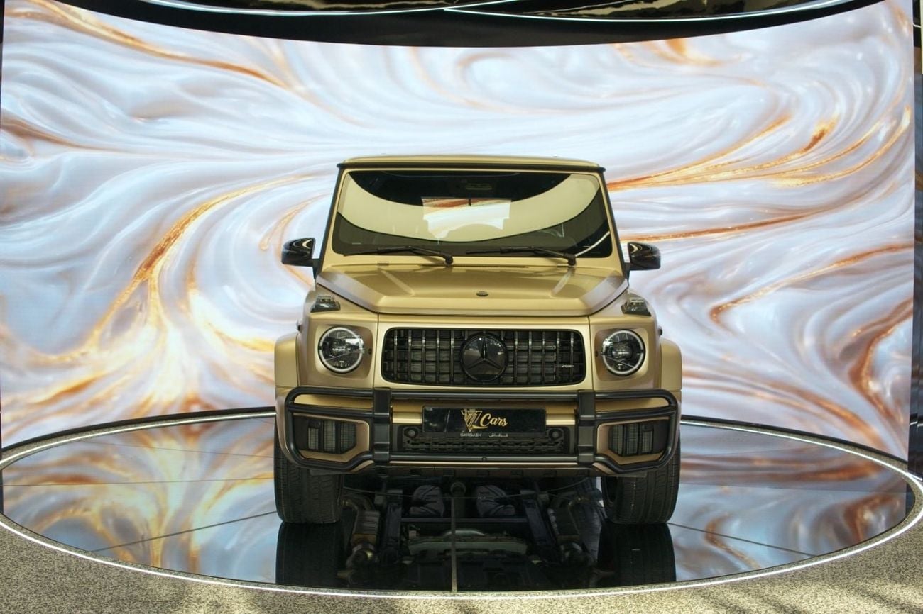 Mercedes Benz G63 AMG 4.0 л 2026 г. Золотистый