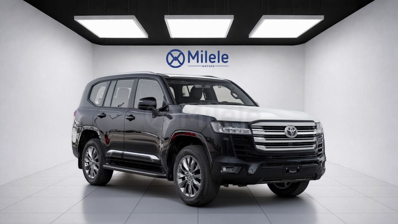 Toyota Land Cruiser 3.3 л 2026 г. Чёрный