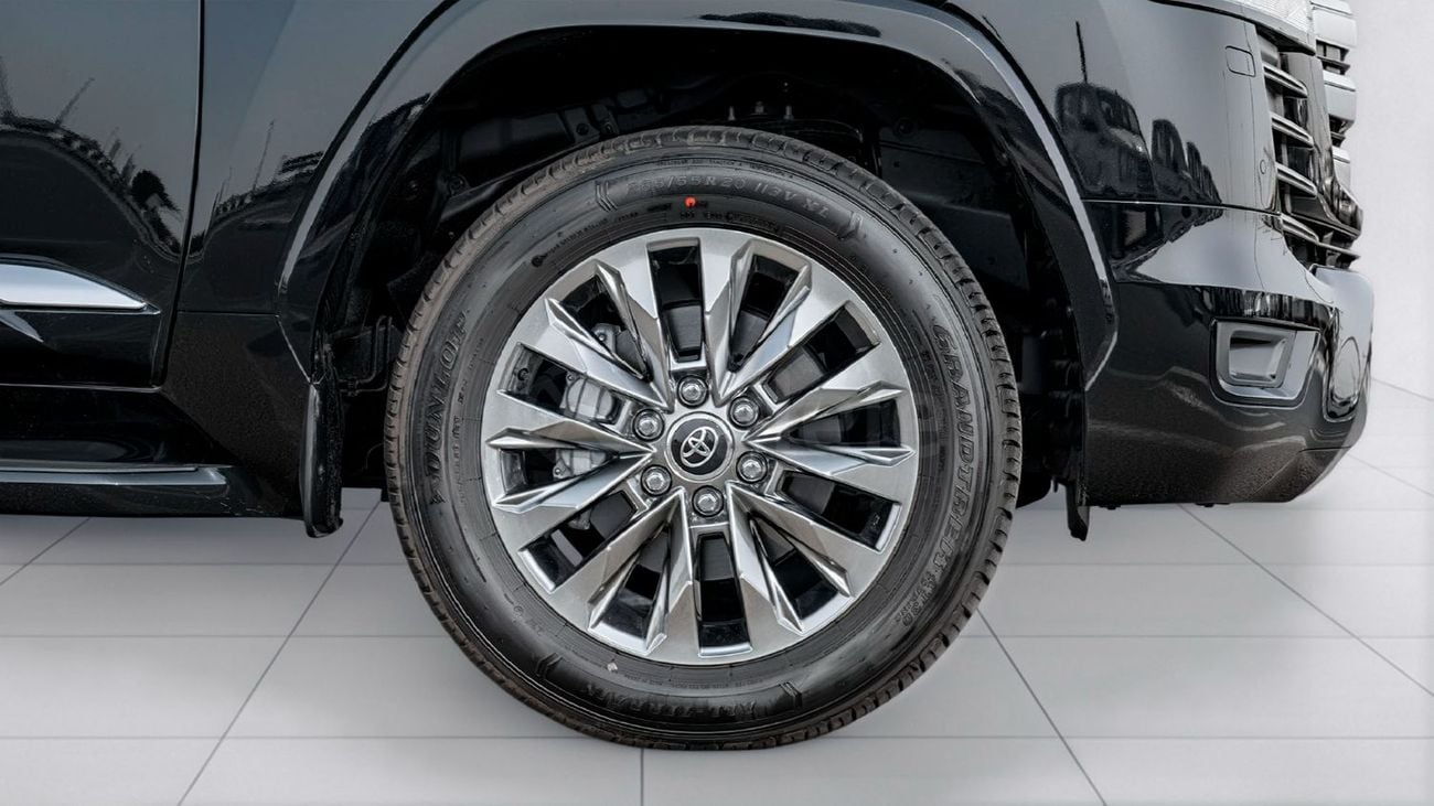 Toyota Land Cruiser 3.3 л 2026 г. Чёрный