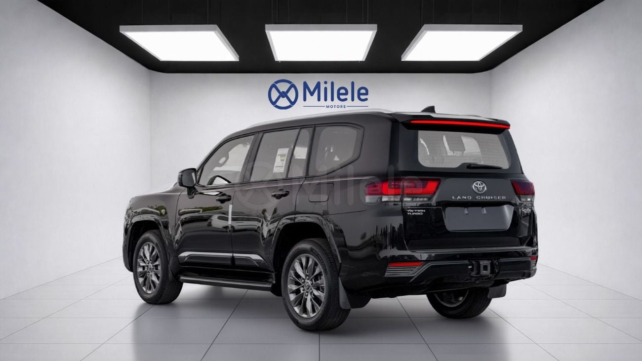 Toyota Land Cruiser 3.3 л 2026 г. Чёрный