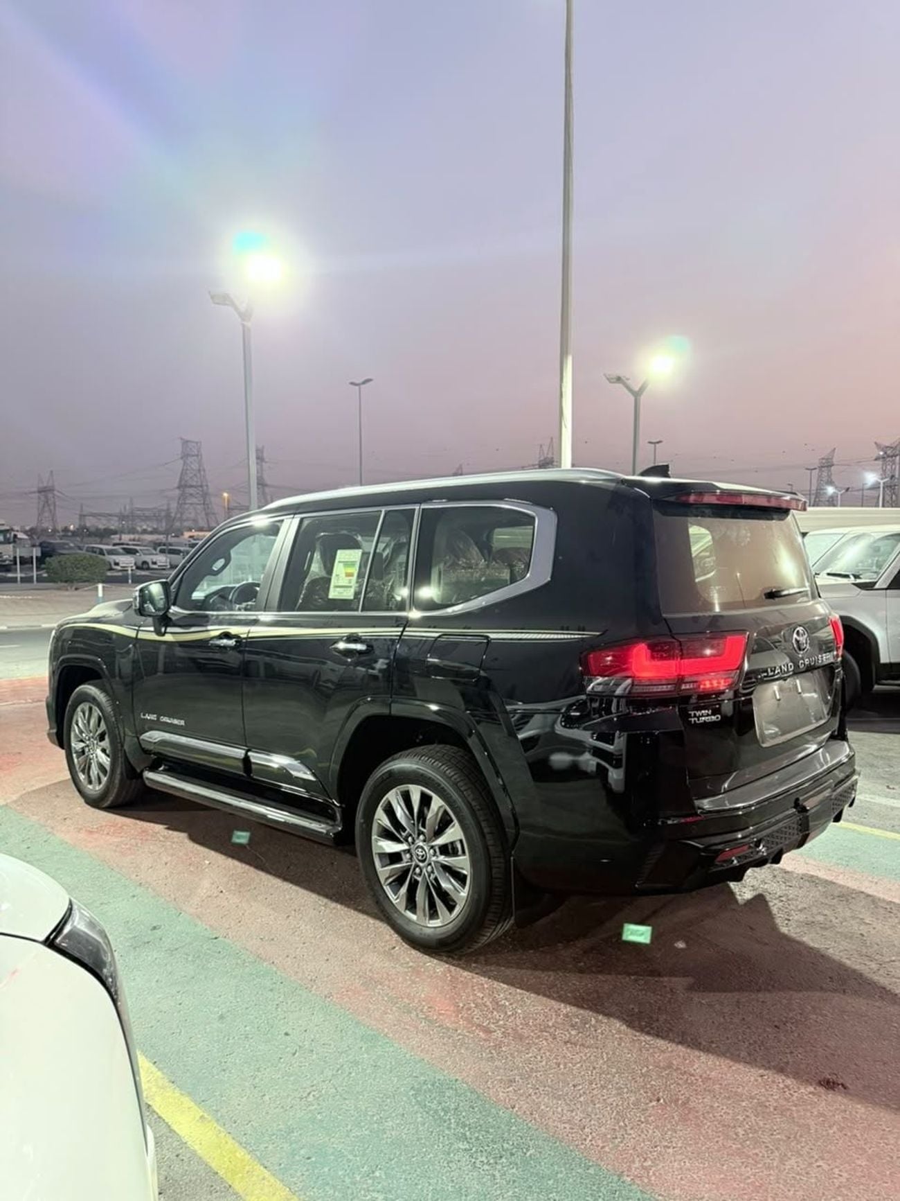 Toyota Land Cruiser 3.5 л 2026 г. Чёрный