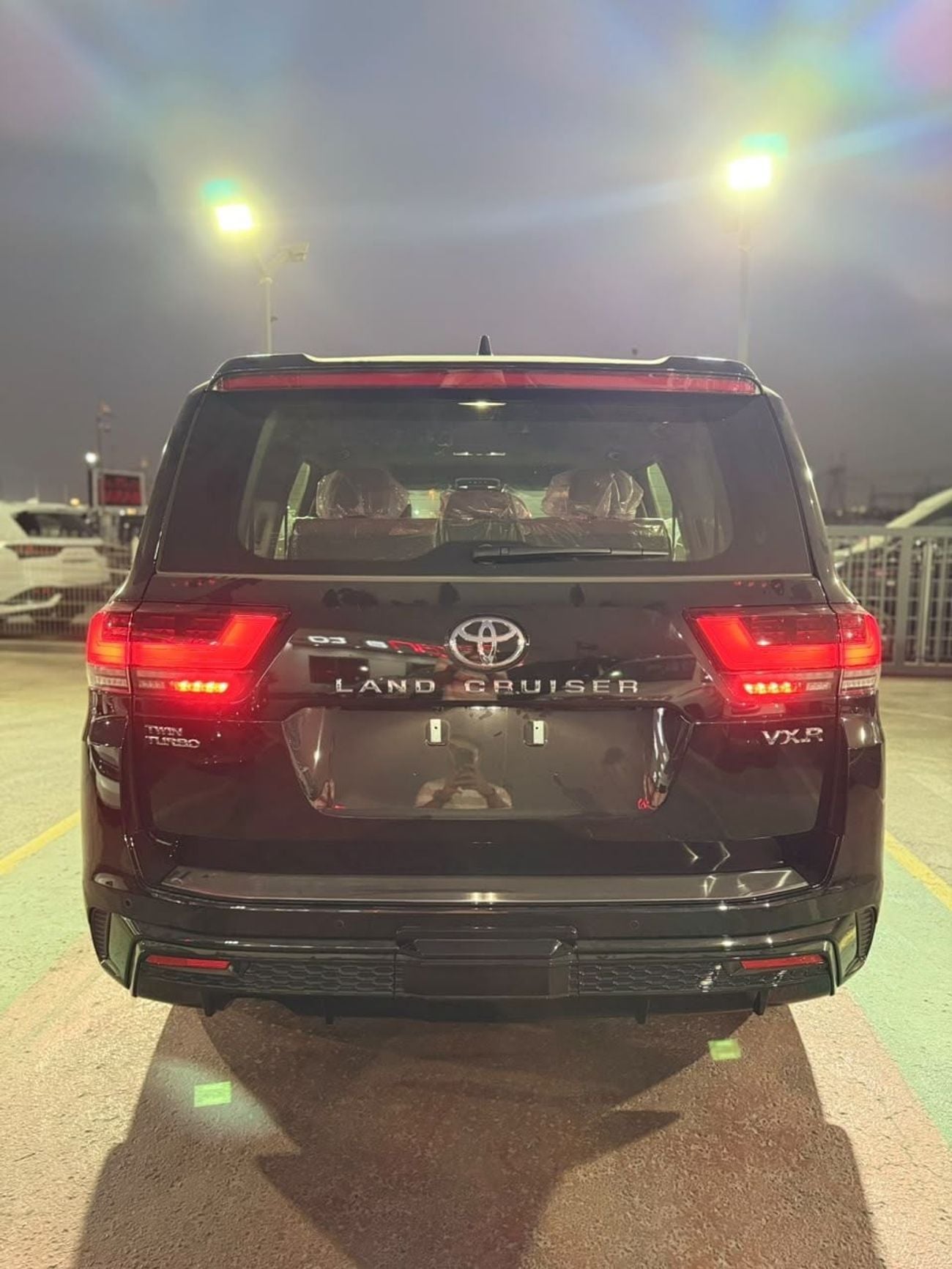 Toyota Land Cruiser 3.5 л 2026 г. Чёрный