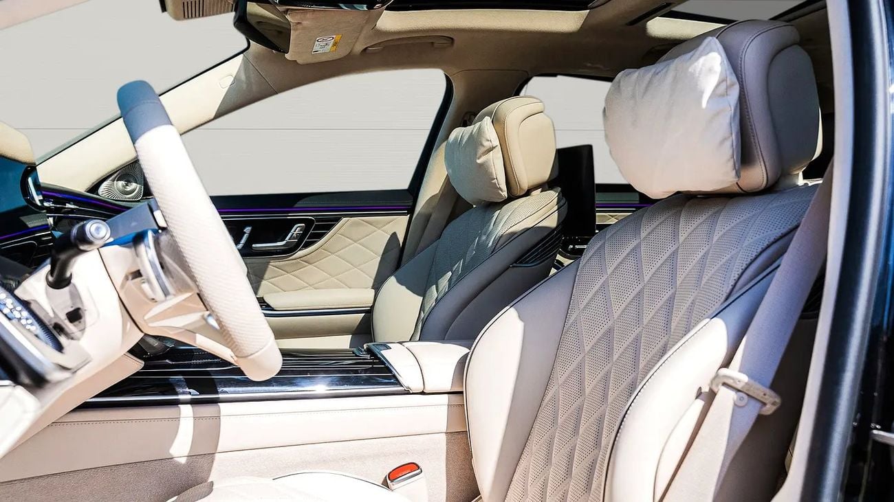 Mercedes Benz S 580 4.0 л 2027 г. Чёрный, пробег 50 км