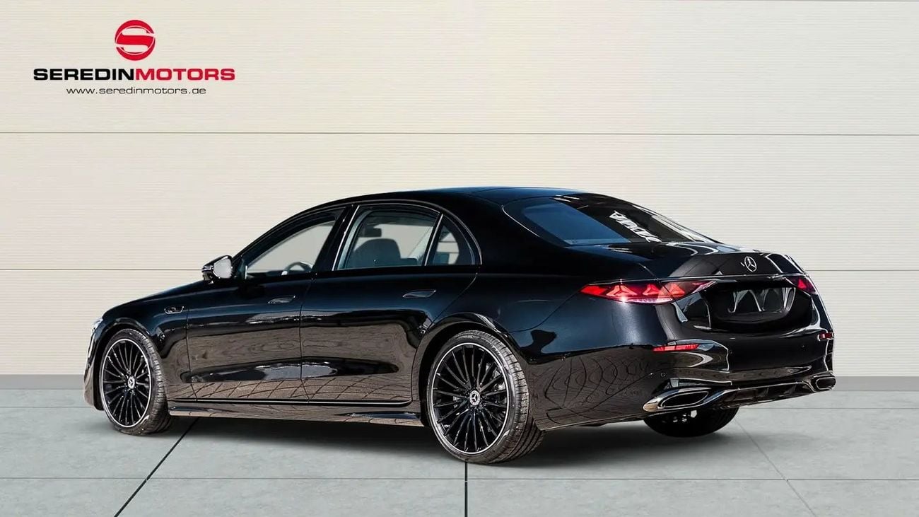 Mercedes Benz S 580 4.0 л 2027 г. Чёрный, пробег 50 км