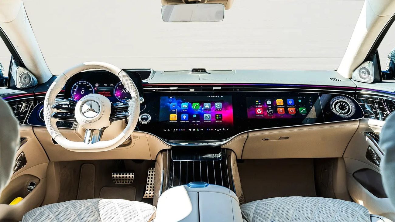 Mercedes Benz S 580 4.0 л 2027 г. Чёрный, пробег 50 км