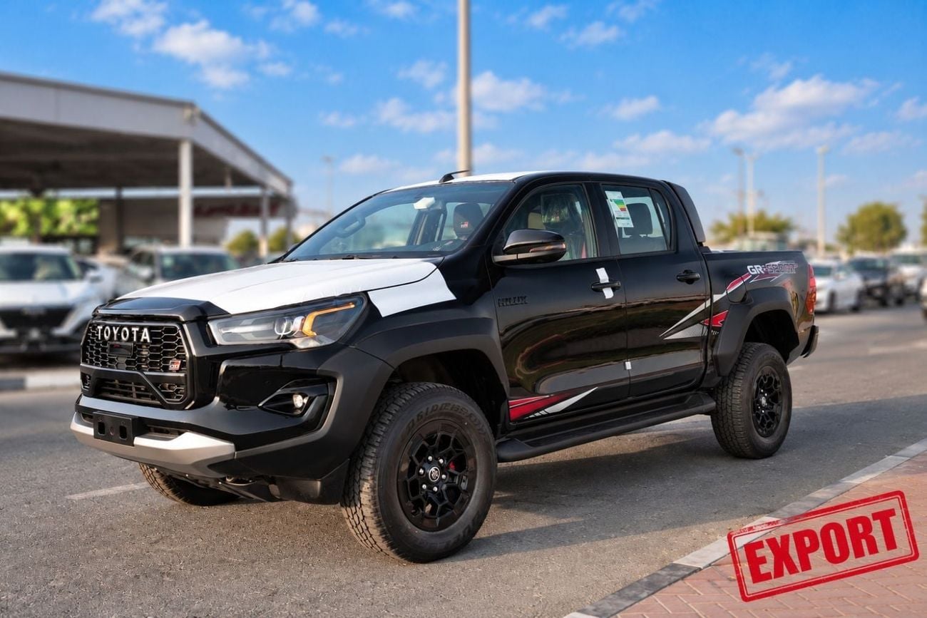 Toyota Hilux 2.8 л 2026 г. Чёрный