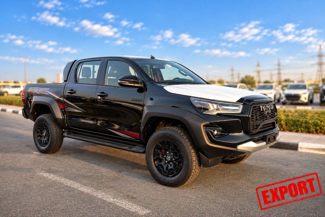 Toyota Hilux 2.8 л 2026 г. Чёрный