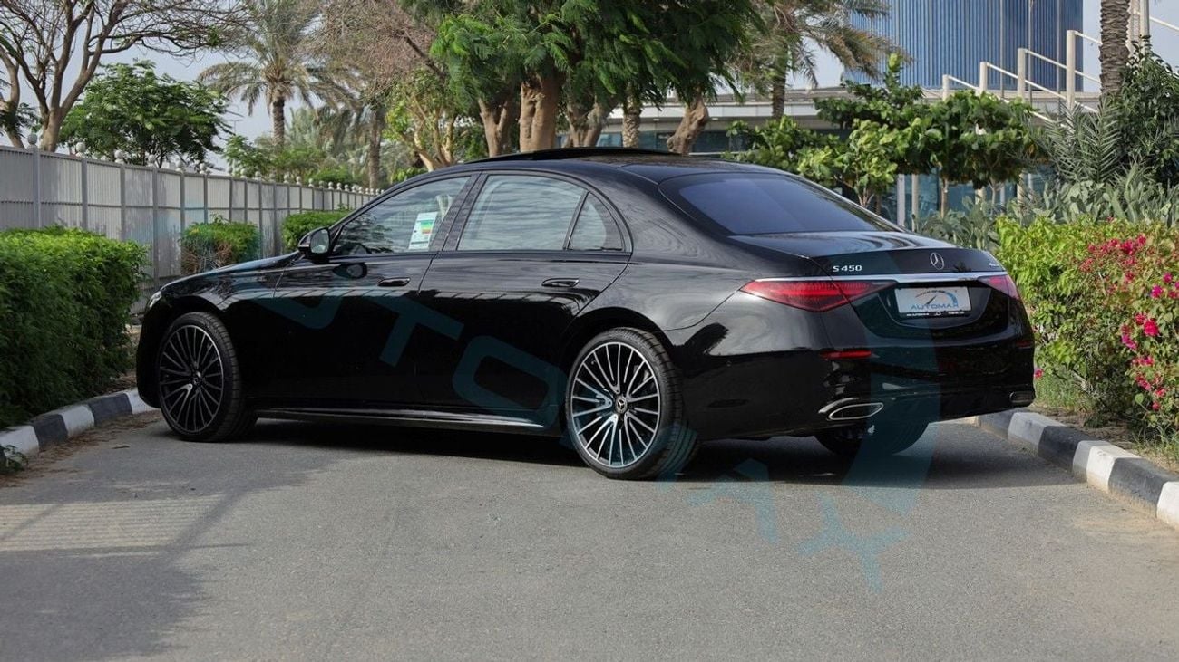 Mercedes Benz S450 3.0 л 2026 г. Чёрный