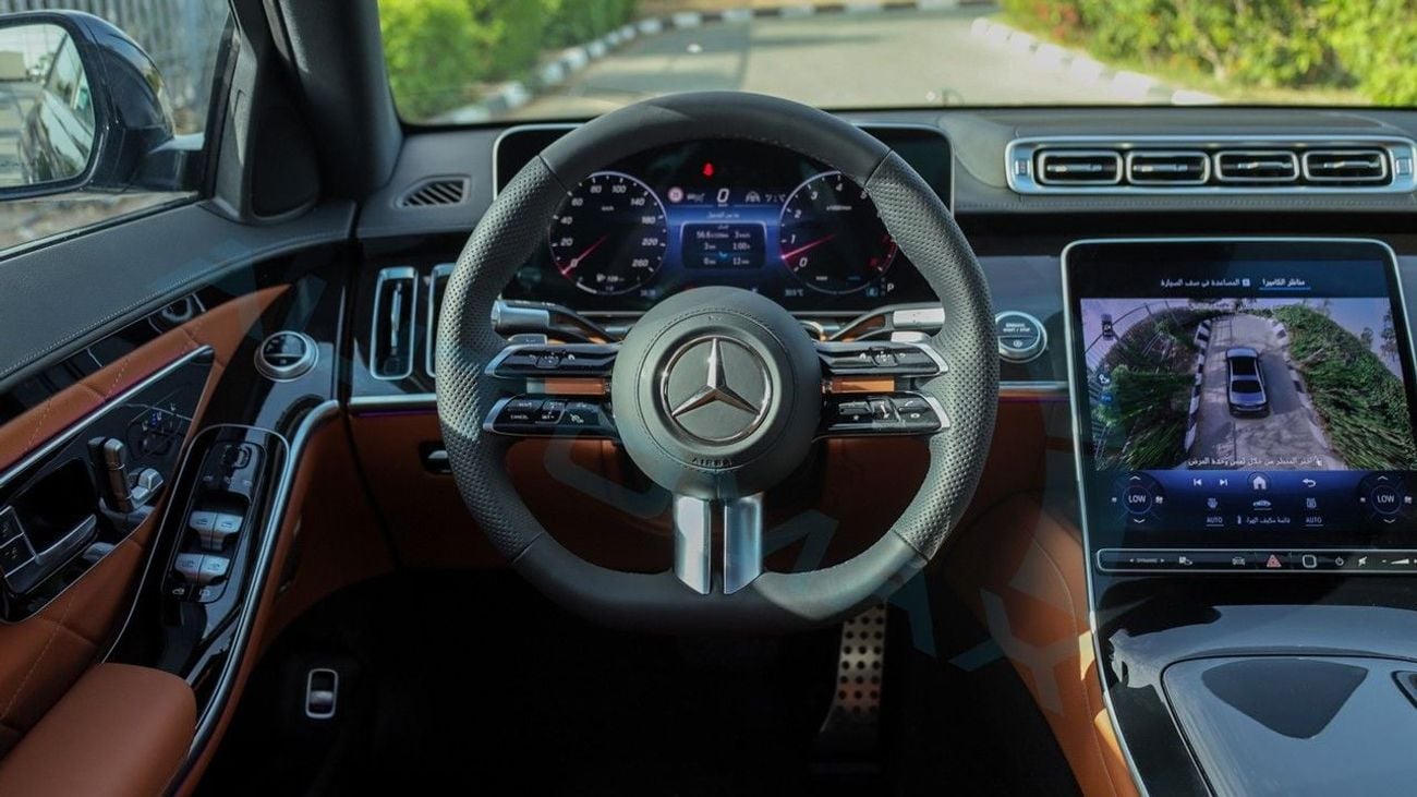 Mercedes Benz S450 3.0 л 2026 г. Чёрный