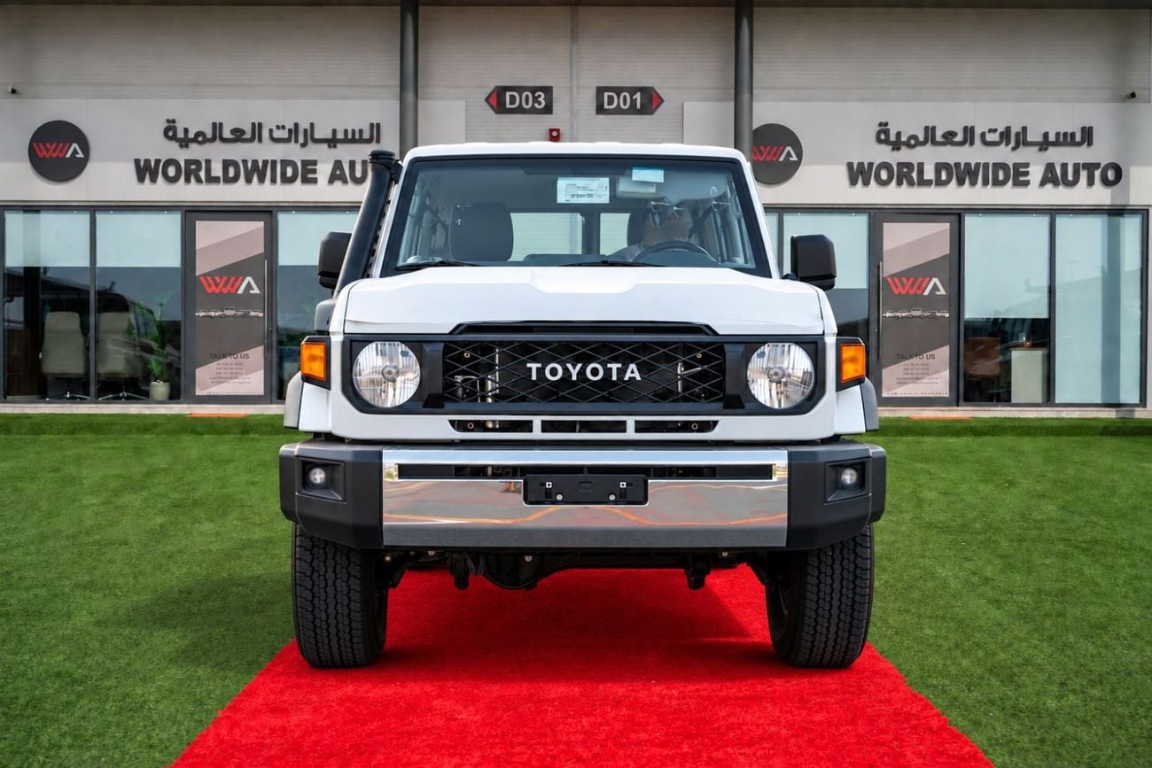 Toyota Land Cruiser 2.8 л 2025 г. Белый