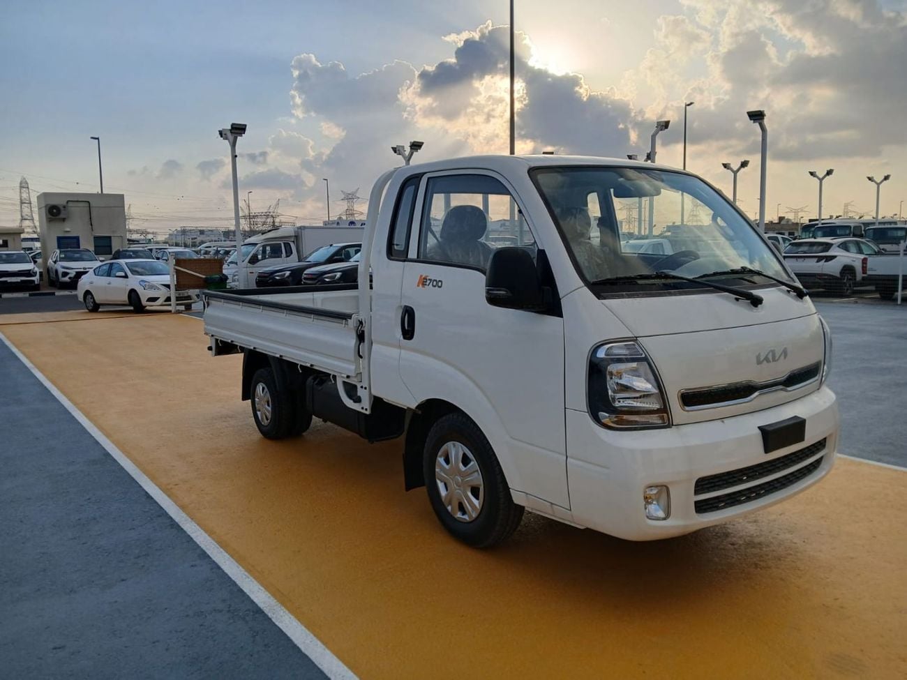 Kia K2700 2.7 л 2026 г. Белый