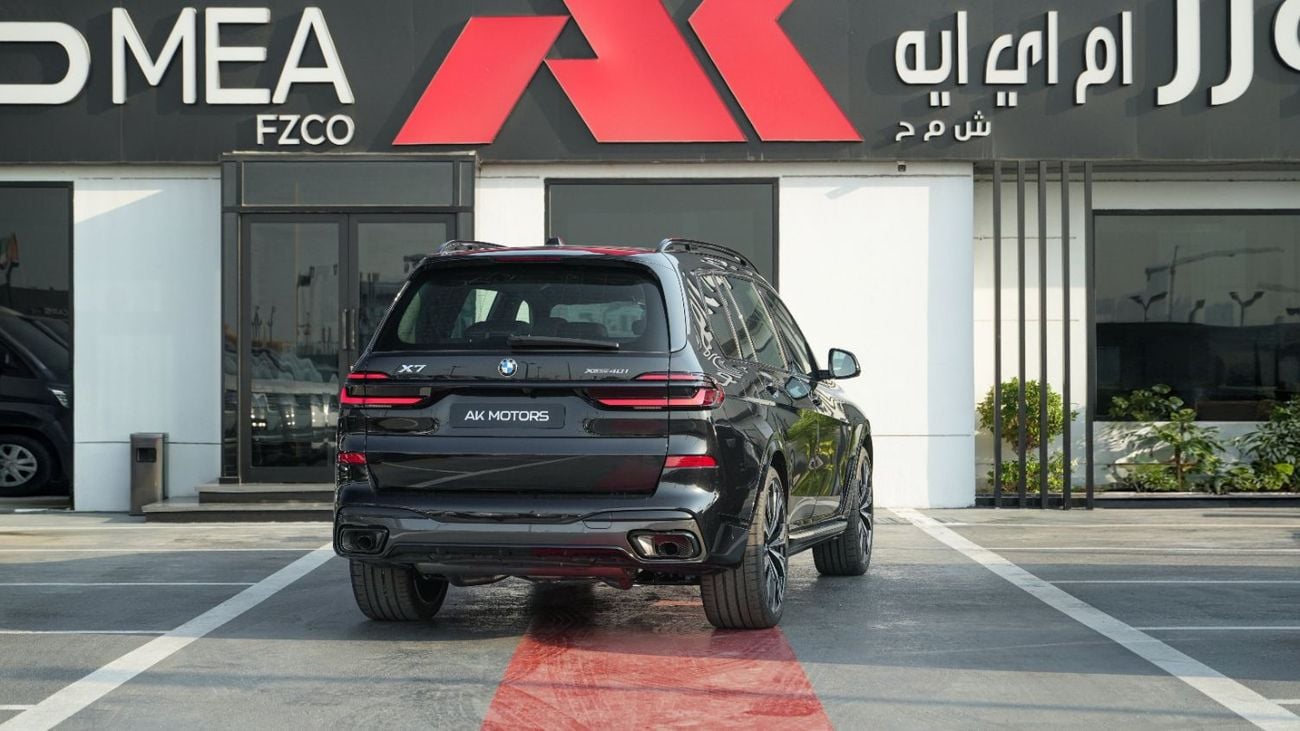 BMW X7 3.0 л 2026 г. Чёрный