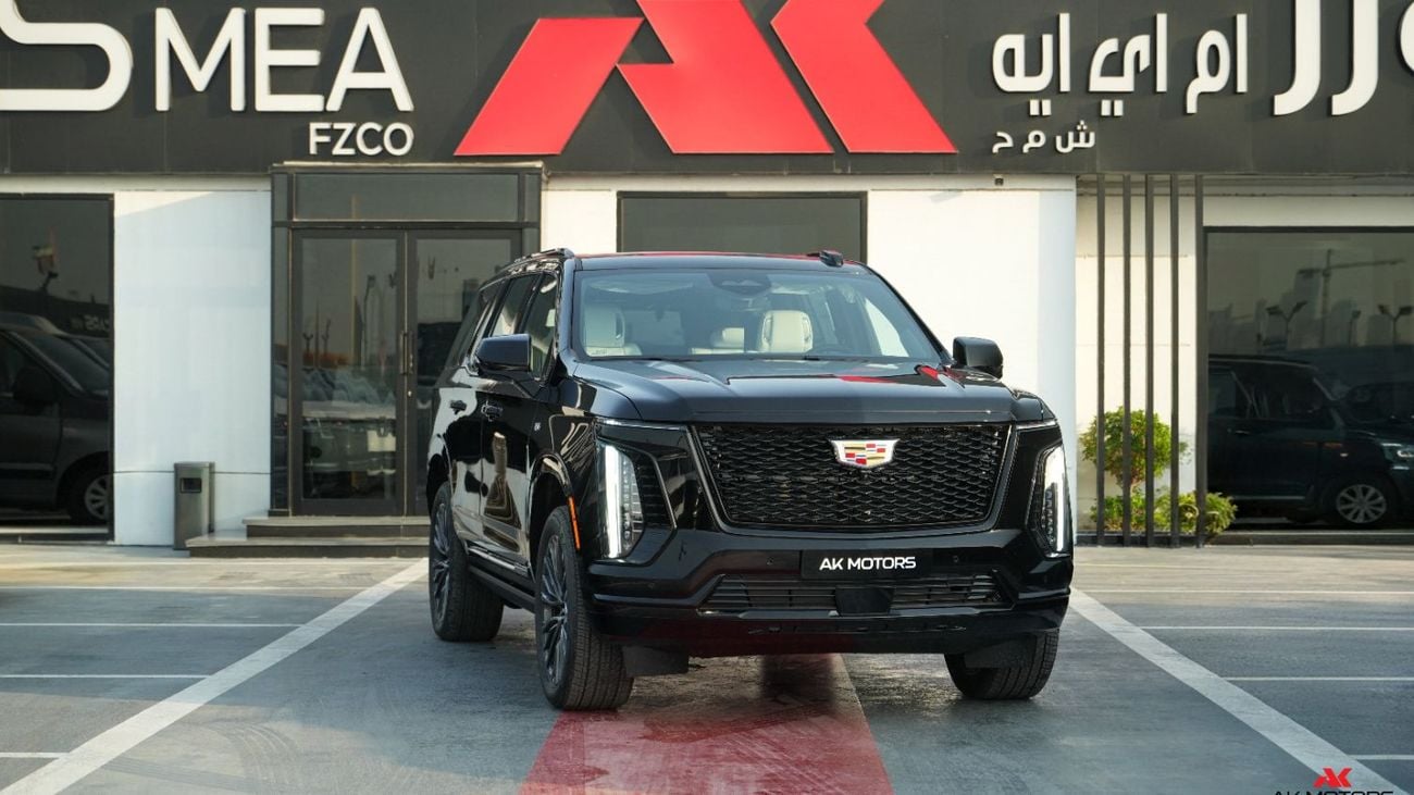 Cadillac Escalade 6.2 л 2026 г. Чёрный