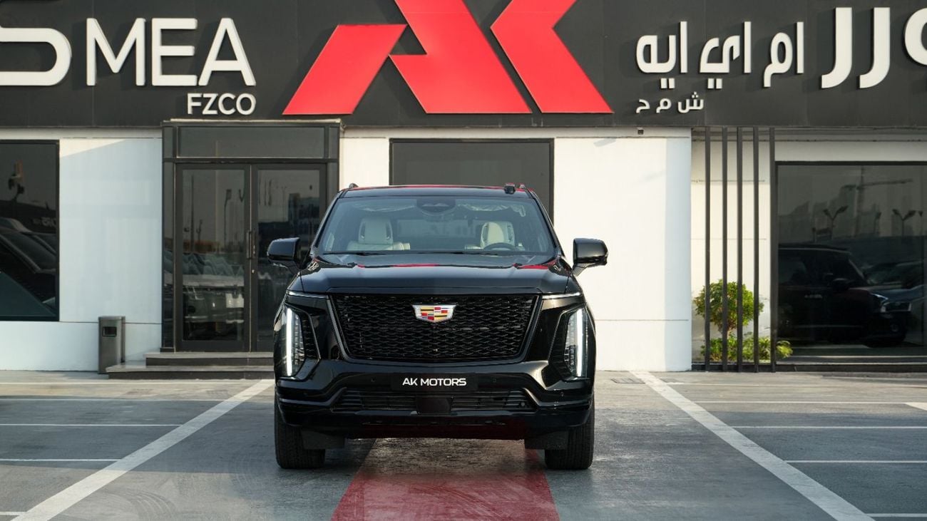 Cadillac Escalade 6.2 л 2026 г. Чёрный