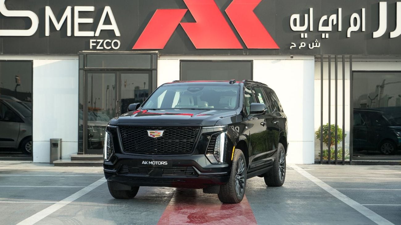 Cadillac Escalade 6.2 л 2026 г. Чёрный