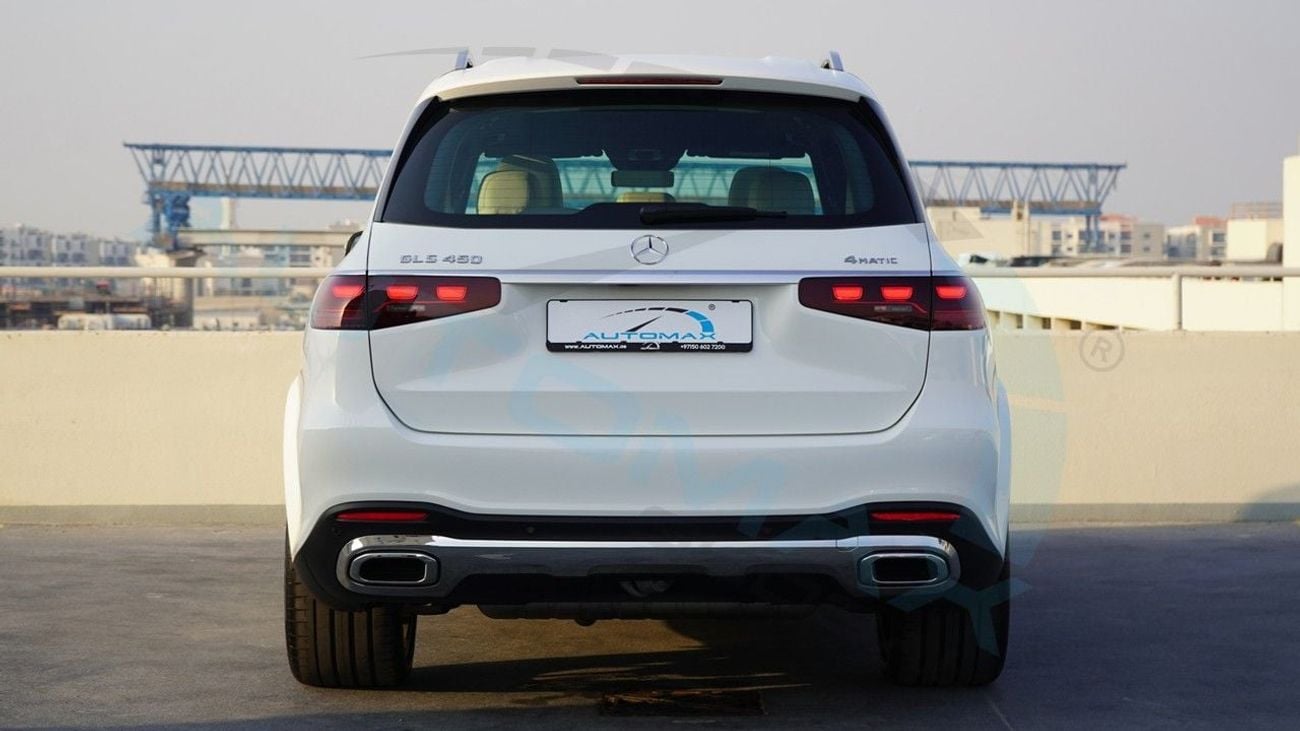 Mercedes Benz GLS450 3.0 л 2026 г. Белый