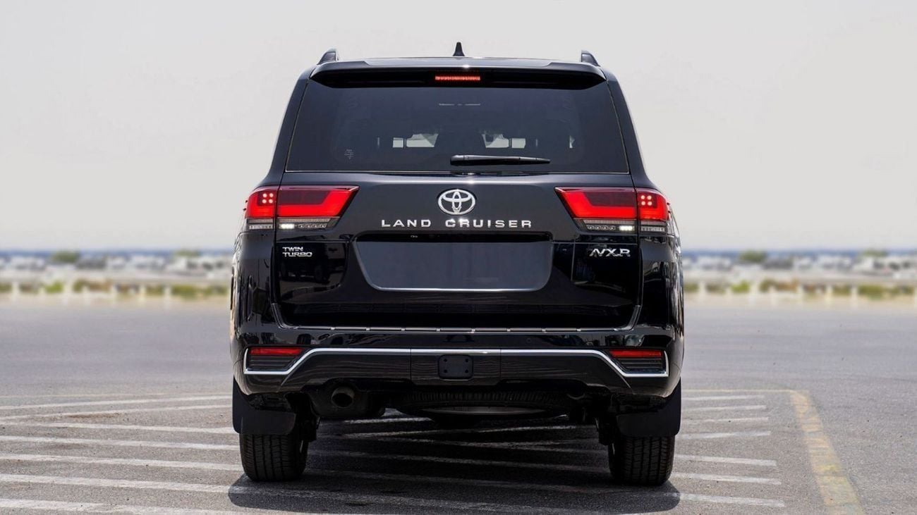 Toyota Land Cruiser 3.3 л 2026 г. Чёрный