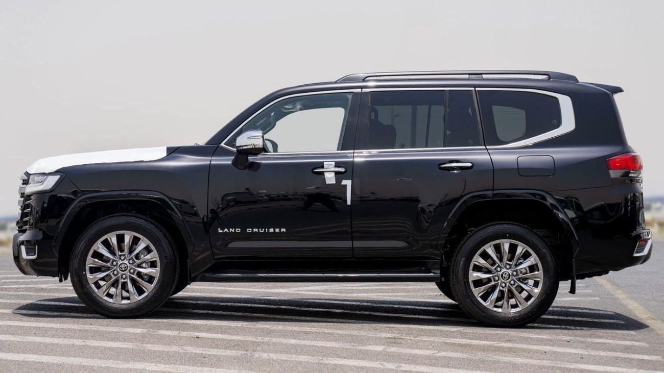 Toyota Land Cruiser 3.3 л 2026 г. Чёрный